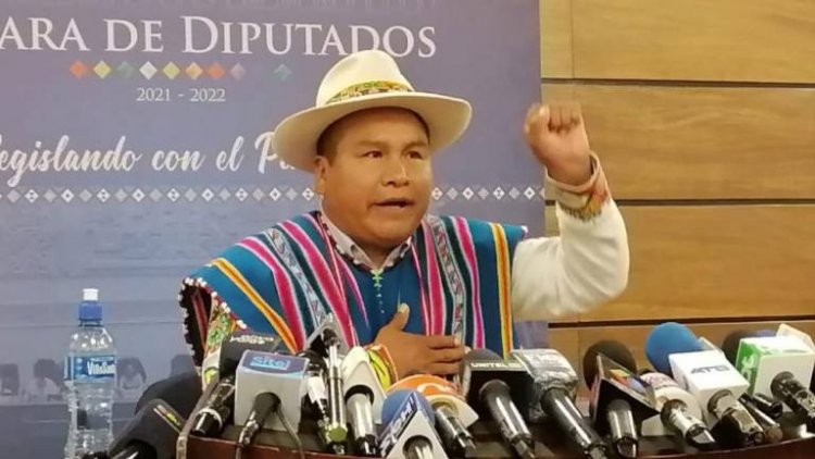 Diputado Colque sobre caso audio: Me acusaron de actos que no cometí, no hay un proceso en mi contra