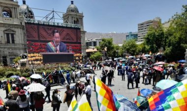 En dos horas y media de discurso, Arce no habla del censo y apunta a grupos que buscan “desestabilizarlo”