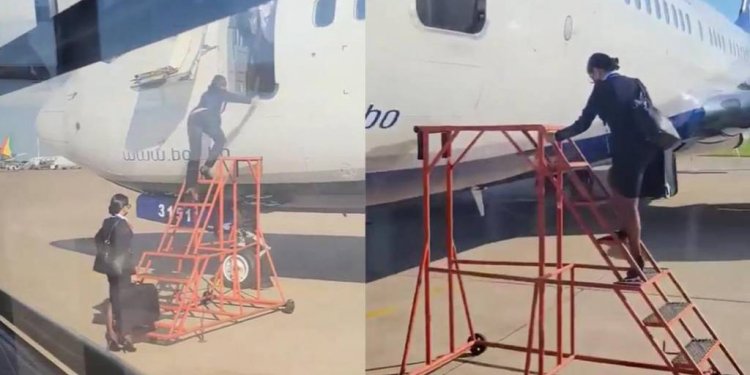 BoA aclara incidente durante el abordaje de una tripulación por una escalera de servicio