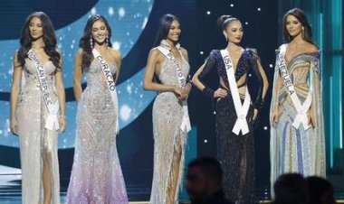 Las reinas Top 5 del Miss Universo, impactan en traje de baño y de gala