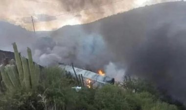 Conductor de una cisterna falleció calcinado tras accidente en la vía Villazón – Tupiza