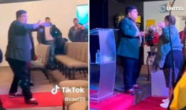 Pastor no logra cobrar el diezmo, pierde el control y bota a todos los feligreses de la iglesia