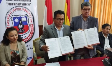 Acuerdo entre la Defensoría del pueblo y la UAJMS para la promoción en derechos humanos