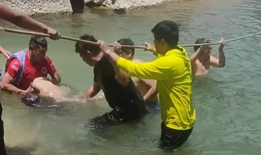 Bomberos y Voluntarios recuperan el cuerpo sin vida de un Joven de 22 Años que murió ahogado en Lajas