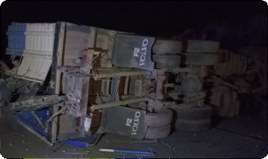 Tragedia en San Lorenzo: Una persona perdió la vida tras el vuelco de un camión.