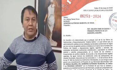 Concejal Ervin Mancilla Presenta Proyecto de Ley de Escala Salarial para el Gobierno Autónomo Municipal de Tarija.
