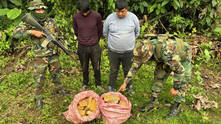 Un Nuevo Operativo Permite Aprehender a Dos Personas con 40 Paquetes de Cocaína en Cochabamba