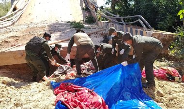 FISCALÍA ABRE INVESTIGACIÓN POR HOMICIDIO CULPOSO ANTE LA CAÍDA DEL PUENTE DEL RÍO RAPULO QUE DEJÓ VARIAS PERSONAS FALLECIDAS