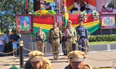 Bolivia y Paraguay conmemoraron en Villamontes el 89 aniversario del Cese de Hostilidades entre los dos países.