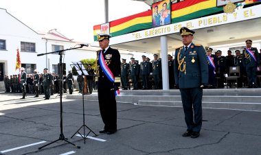 El Ejército de Bolivia reconoce oficialmente a su nuevo Comandante, Gral. José Wilson Sánchez Velásquez