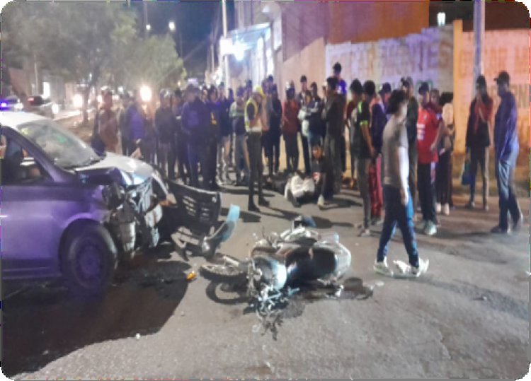 Un Accidente de Tránsito en la Ciudad de Tarija Dejó Un Menor Herido