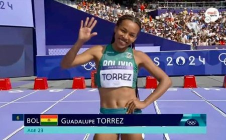 Tórrez cae en París luego de superar la primera ronda en los 100 metros damas