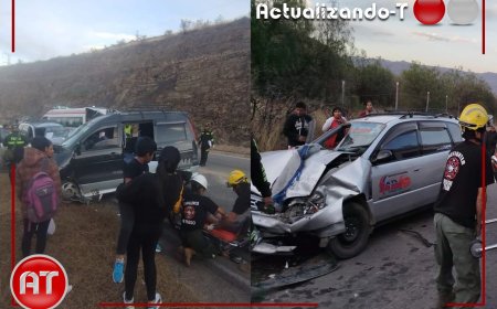 Accidente de Tránsito en Pajchani Deja Varios Heridos