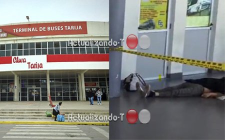 Tragedia en la Nueva Terminal de Buses de Tarija: Mujer de la tercera edad falleció tras desvanecerse