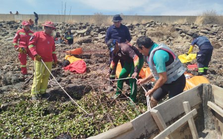 Tragedia en el Lago San Jacinto: Bomberos y Policía Interrumpen Búsqueda ante la Falta de Apoyo Institucional