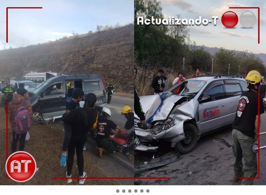 Accidente de Tránsito en Pajchani Deja Varios Heridos