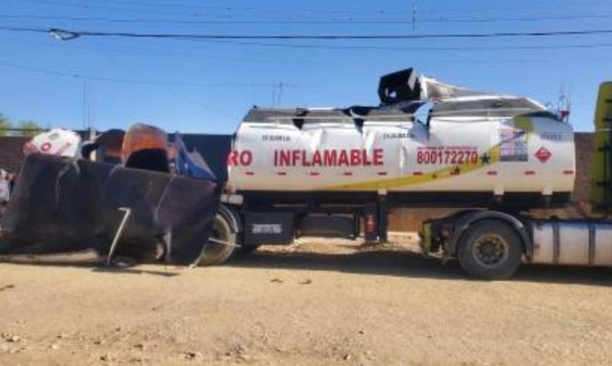 Explosión Mortal en Taller de Cochabamba: Hombre Pierde la Vida al Soldar Tanque de Cisterna