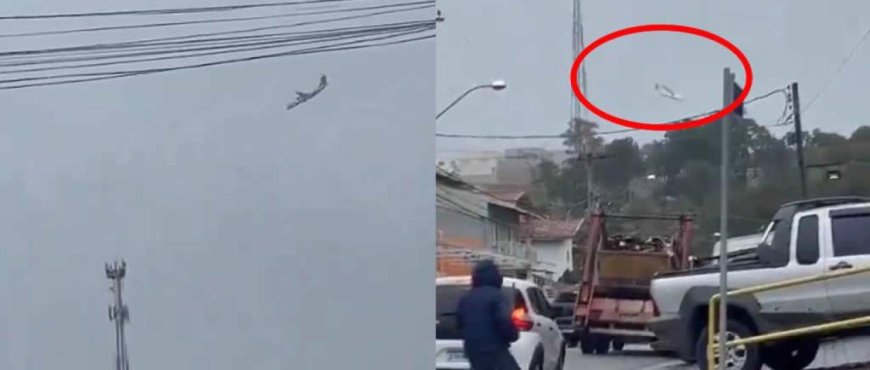 Tragedia en Brasil: Avión se estrella y explota en zona rural de São Paulo