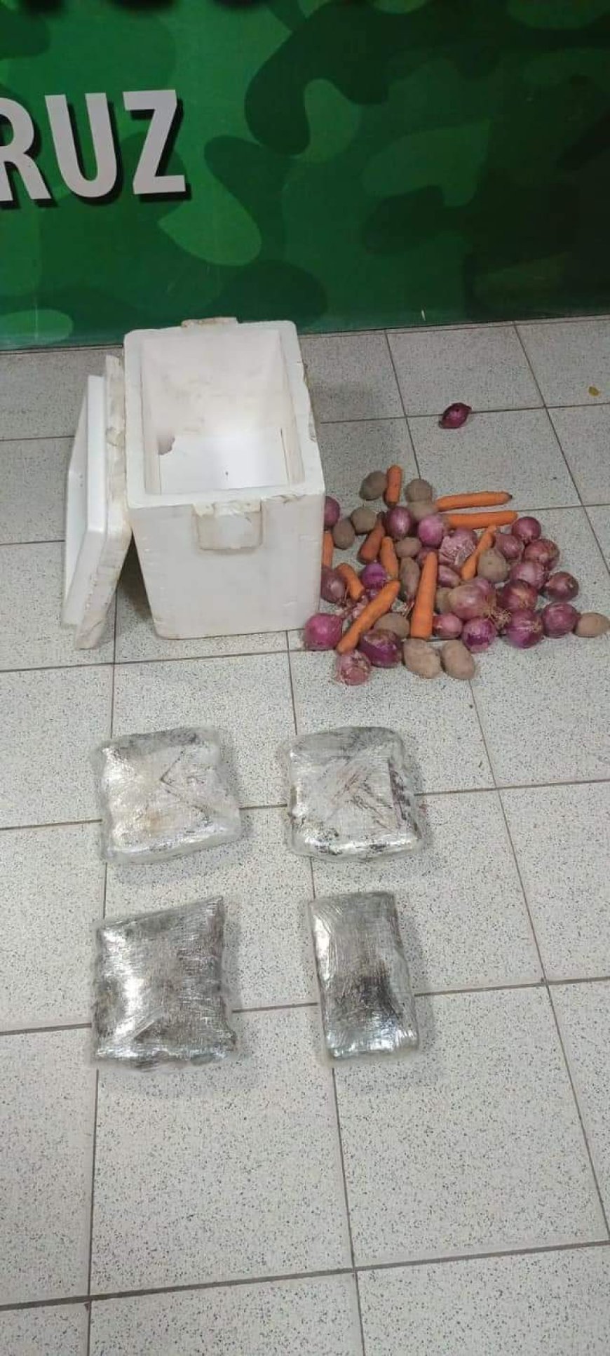 Incautan Marihuana que era enviada como encomienda en medio de productos de la canasta familiar.