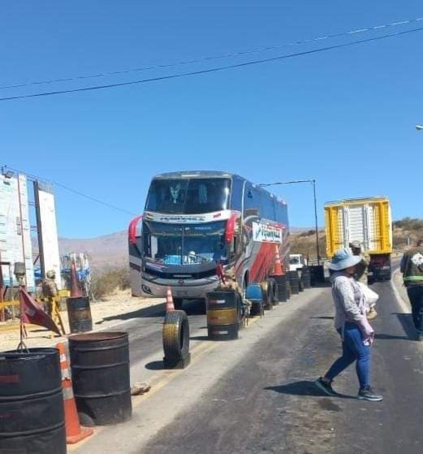 Empresa Narvaez Ignora Suspensión y Continúa Operaciones: Flota Interceptada en Pajchani