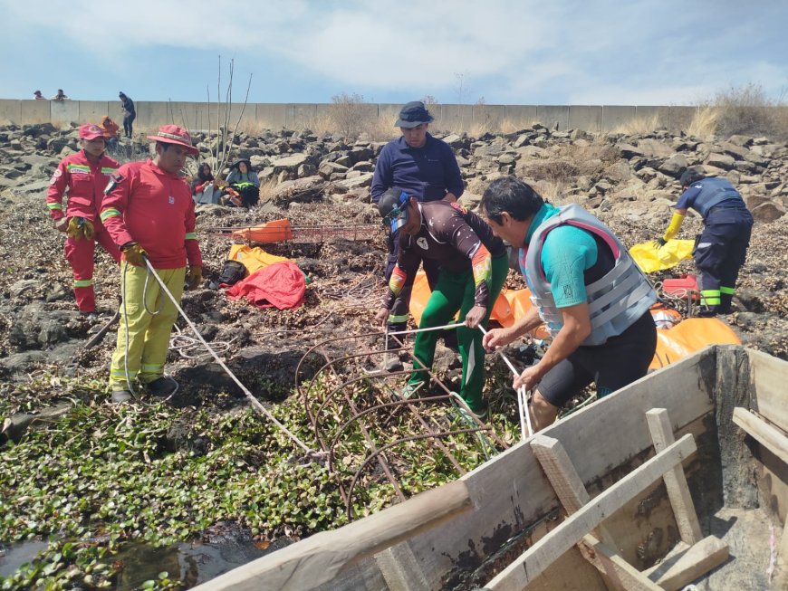 Tragedia en el Lago San Jacinto: Bomberos y Policía Interrumpen Búsqueda ante la Falta de Apoyo Institucional