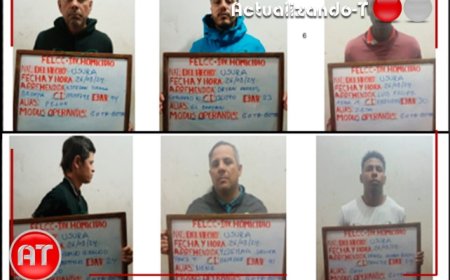 6 Extranjeros Fueron Detenidos Por Legitimación De Ganancias, Usura Y Delitos Financieros