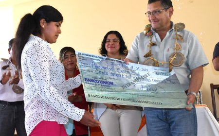 Gobernación entregó Bs 3 millones del PROSOL y personalidades jurídicas en O’Connor