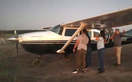 Incautan casi media tonelada de cocaína en una avioneta con placa boliviana en Argentina