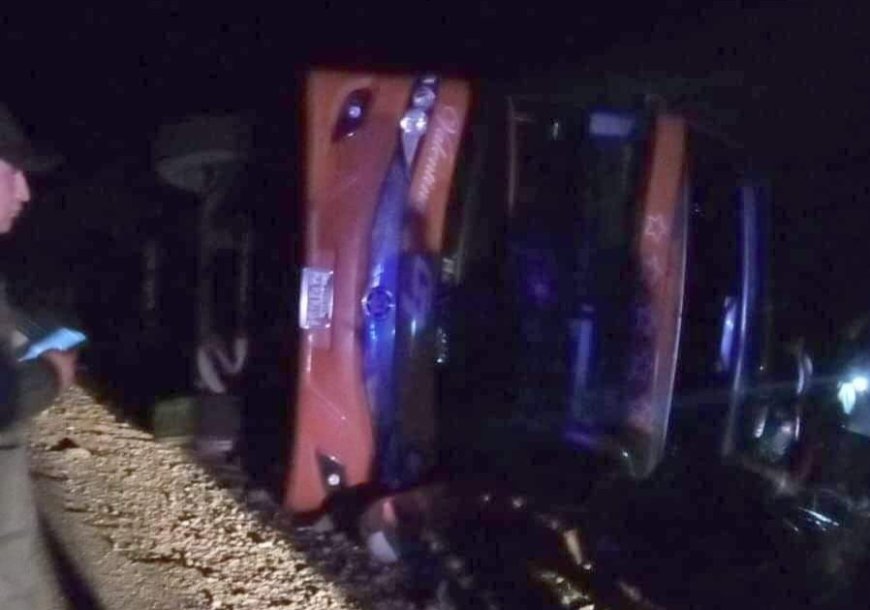 Accidente de autobús en la carretera Tarija-Potosí deja heridos