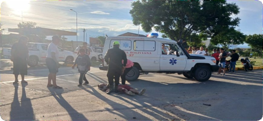 Un joven en estado de ebriedad atropello a un can y sufrió un accidente en la avenida panamericana