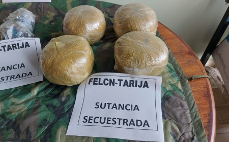 La madrugada de este miércoles Policía secuestra 4,5 kilos de marihuana en bus con destino a Tarija