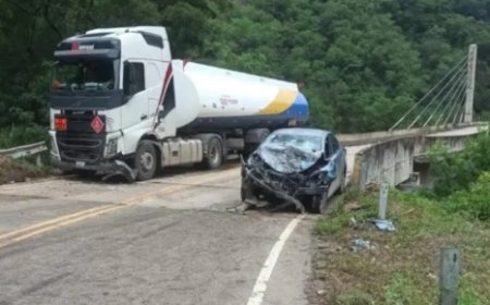 Fatal accidente en la antigua carretera Santa Cruz - Cochabamba deja dos muertos.