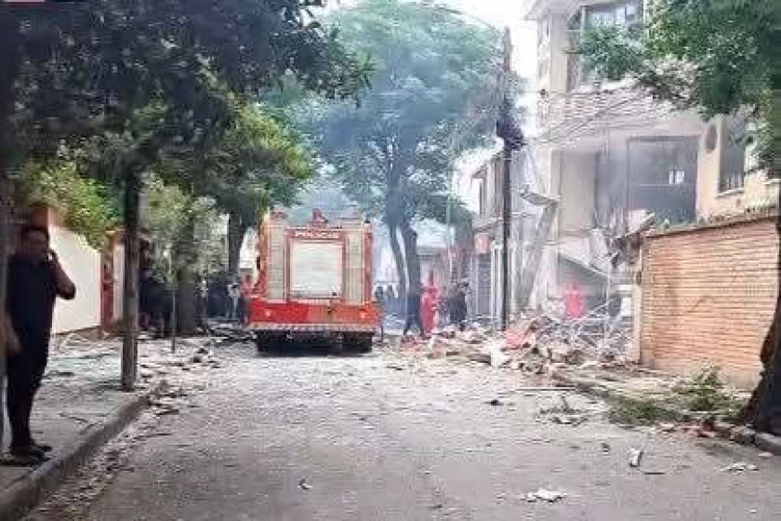 FUERTE EXPLOSIÓN DESTROZÓ LAS OFICINAS DEL MINISTERIO DE TRABAJO EN TARIJA.