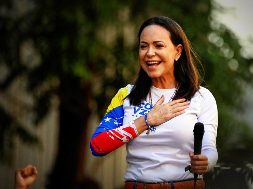 Líder opositora María Corina Machado liberada tras ser “secuestrada y forzada a grabar videos”, denuncia su comando de campaña