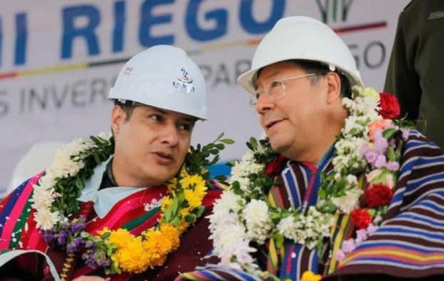 Arce destituye a ministro de Agua investigado por enriquecimiento ilícito.