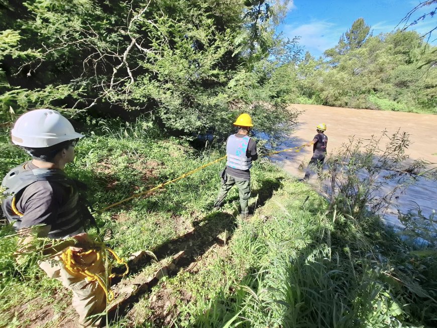Encuentran el cuerpo de joven arrastrado por la corriente en San Jacinto Norte