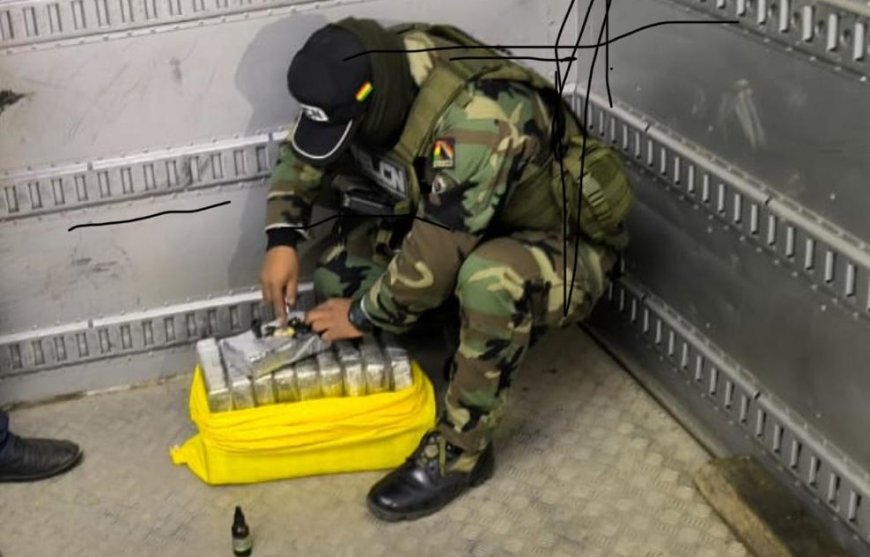 Fiscalía De Tarija Investiga A Hombre Que Llevaba Más De 106 Kilos De Cocaína En Un Camión Frigorífico