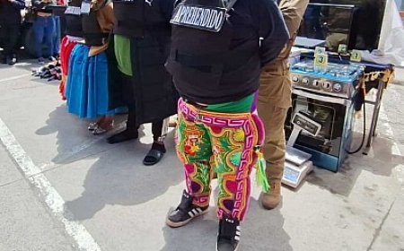 Desbaratan el clan ‘Tallacagua’ en El Alto, los presuntos delincuentes bailaban ‘chutas’