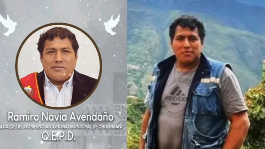 Revelan que la autopsia del alcalde de Chulumani establece que murió por atragantamiento