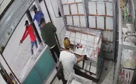 Fiscalía imputará a ciudadano brasileño y cuatro implicados en robo de joyerías.