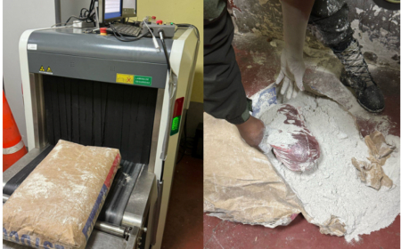 Escáner detecta droga camuflada en estuco que iba a ingresar a la cárcel de San Pedro