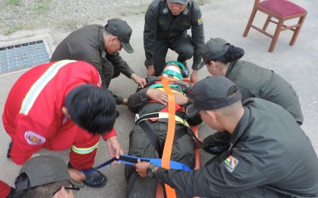 La policía Inició un Curso de Bomberos en Tarija con Éxito