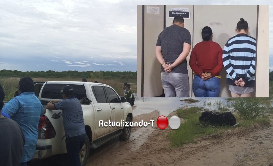 Hallan los cuerpos sin vida de Sandra Vergara y un expolicía a orillas del río Piraí