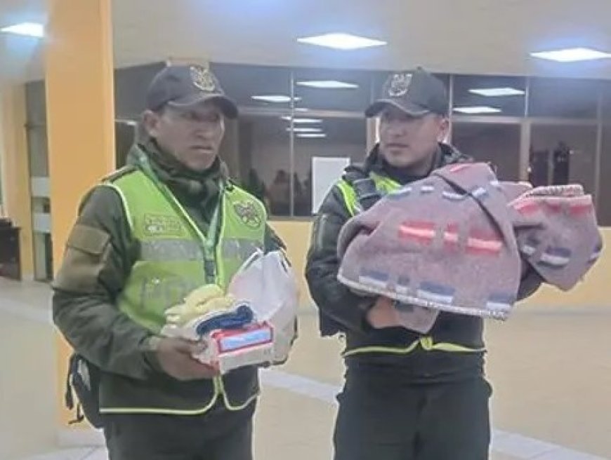 Menor de edad rescata a un recién nacido abandonado en la vía pública.