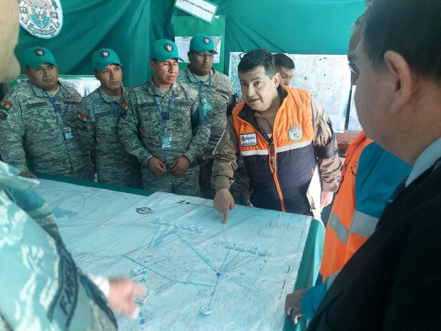 La Armada Boliviana Inicia Operaciones Para Luchar Contra Incendios Forestales