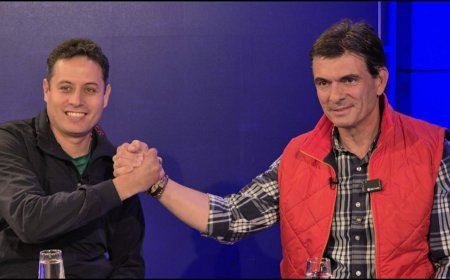 Rodrigo Paz presenta a Edman Lara como su nuevo candidato a la Vicepresidencia.