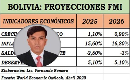 BOLIVIA: LOS DATOS DEL FMI QUE NO SE QUIERE QUE SE REVELEN