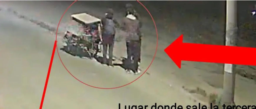 Policía difunde imágenes de tres sospechosos tras el abandono de un cuerpo mutilado de la cintura en La Paz.