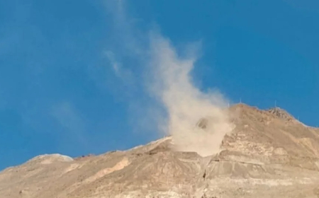 Nuevamente suenan las alarmas en Potosí, se registra hundimientos en la cabecera del Cerro Rico