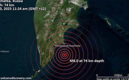 EE.UU. emite alerta de tsunami en Hawái y partes de Alaska tras potente sismo de 8,7 en Kamchatka